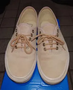 VANS Authentic スエード ベージュ〜ピンク 26.5cm