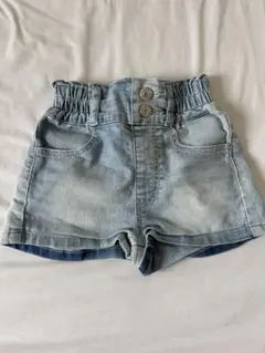 デニムショートパンツ ライトブルー
