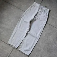 極美品 Drawer WINTER1 ブラックデニムタックパンツ 40 - メルカリ