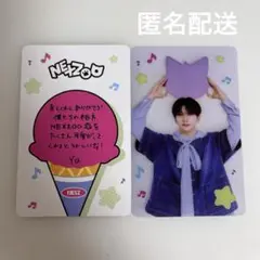 NEXZ ネクスジ 1st SCOOP popup ユウ トレカ クリアトレカ