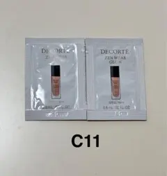 コスメデコルテゼンウェアグロウファンデーション　C11 2包