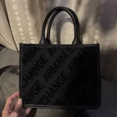 Armani Exchange ブラックショルダーバッグのサムネイル