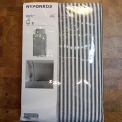 新品 イケア IKEA NYPONROS 掛布団カバー 枕カバー 綿100%