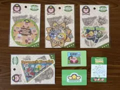 星のカービィ トラベルステッカー 特典カード プププトレイン ワドルディ