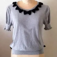 Dolly girl BY ANNA SUI　半袖リボンニットのサムネイル
