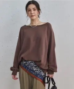 DOUX ARCHIVES ピグメント裏毛プルオーバー