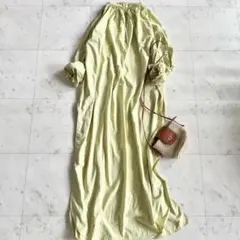 美品△定価2.4万△ATONエイトン//コットンロングカーディガン△シアー