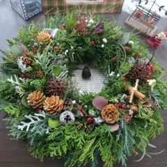 ふうまま様専用　クリスマスリース✨️③