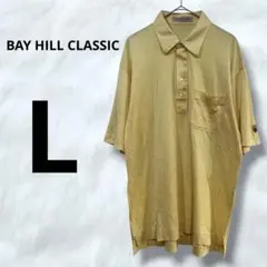 BAY HILL CLASSIC イエロー　ポロシャツ　半袖　ワッペン　日本製のサムネイル