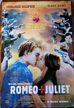 海外版ポスター『ロミオ＋ジュリエット』（Romeo + Juliet）A - メルカリ