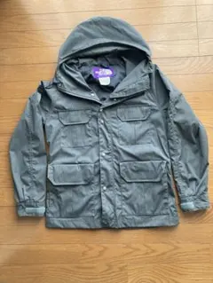 ノースフェイス　パープルレーベル　65/35クロス　マウンテンパーカ　グレー　M