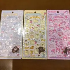 正規品　シナモロール ポムポムプリン マイメロディ ボンボン シール