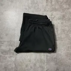 Champion チャンピオン　ワンポイントワッペン　ブラック　スウェットパンツ