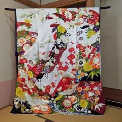 正絹お振袖 新品未仕立て品 ブラウン 特選 受賞柄 単品 - メルカリ