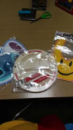 ミキハウス  ベビー食器 スプーン フォーク  スタイセット