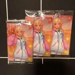 ホロライブウエハースvol5 不知火フレア　3枚