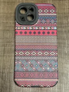 幾何学模様 iPhone15ケース