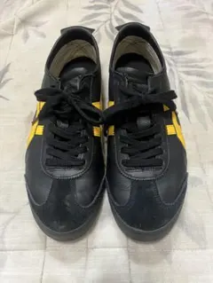 オニツカタイガー/黒黄/メキシコ66