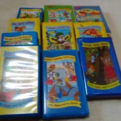 ディズニー英語教材zippy ビデオ10本セット