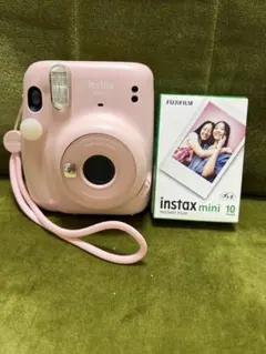 FUJIFILM instax mini 11 ピンク 本体　チェキ