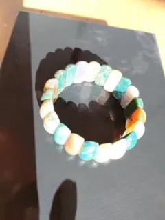 天然石ビーズブレスレット 多色
