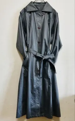 サンヨーコート 光沢グレー ロングコート 11号