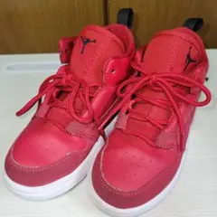 NIKE JORDAN キッズ スニーカー レッド 17.5cm ナイキ 子供用