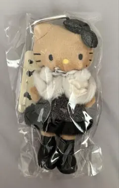 ハローキティ スタイルアップマスコット ブラック　足長キティ 日焼け　正規品