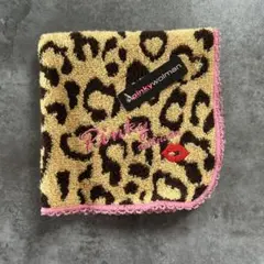 pinky wolman ハンカチ レオパード柄　ヒョウ柄のサムネイル