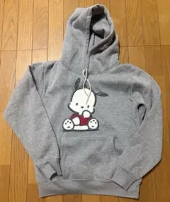 ポチャッコ パーカー グレー Mサイズ　裏起毛