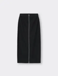 GU 新品未使用タグ付き フロントジップナローロングスカート Sサイズ