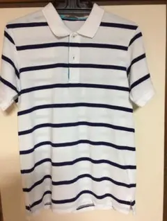 GU メンズストライプポロシャツ 未使用品