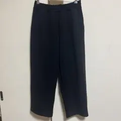 ユニクロC スウェットワイドパンツ ブラック Mサイズ