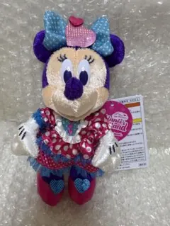 ぬいぐるみバッジ ディズニー パルパルーザ ミニー　ファンダーランド