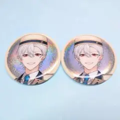 にじさんじ　缶バッジビスケット　葛葉2点セット