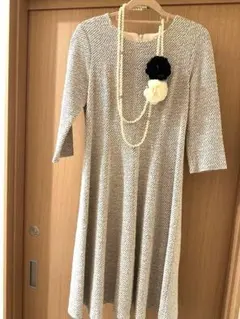 ANAYI ツイードワンピース M フォーマル 入園式 卒園式 セレモニー 上品