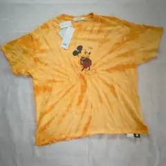 新品未使用タグ付き JOHNBULL ミッキーマウス タイダイ Tシャツ 古着風のサムネイル