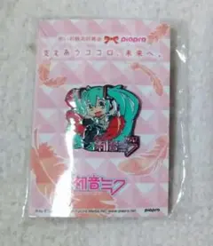 初音ミク 赤い羽根バッジ