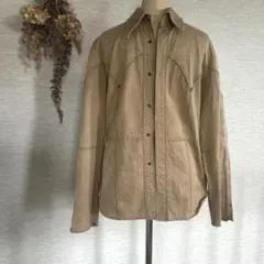 【極美品/Y2K】シェラック ウエスタン シャツジャケット 46 グランジのサムネイル