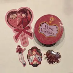 ローレン・イロアス　Rose Valentine 缶入りステッカーセット　特典