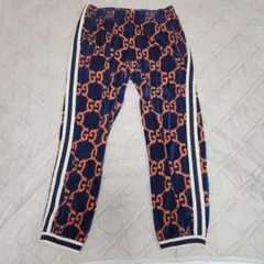 正規品 GUCCI ジャージ パンツ パターンロゴ ジョガー トラック - メルカリ
