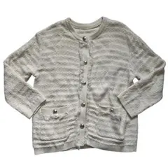 GU ダブルポケットカーディガン(長袖) M