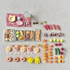 シルバニアファミリー おままごと 食べ物セット　ミニチュア 食品サンプル