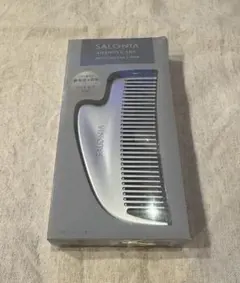 【新品】SALONIA GLOSSY CARE METAL KASSA COMB