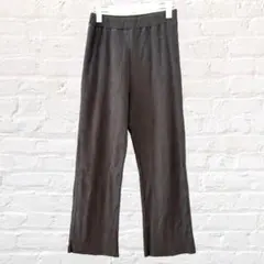 LOWRYS FARM ローリーズファーム リブニット ワイドパンツ フレア