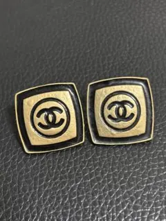 あ*ゆ様 お値下げ！ビンテージ風 ココマークピアス ゴールド