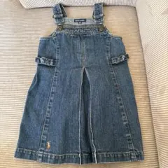 Ralph Lauren デニム ジャンバースカート 110