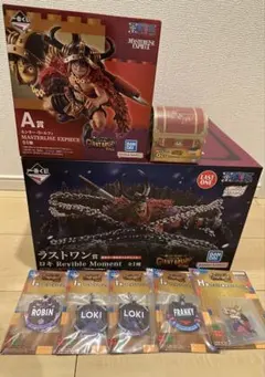 一番くじ ワンピース A賞 ルフィ B賞ウソップラストワン賞ロキ