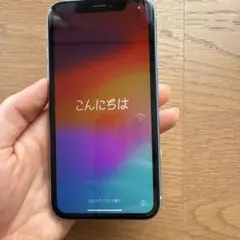 Apple iPhone XR ブルー 本体