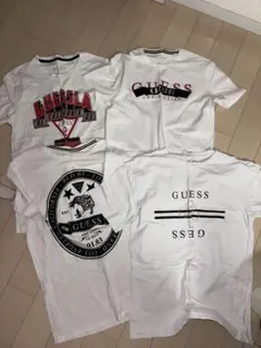 GUESS Tシャツ まとめ売り 4枚セット レディース